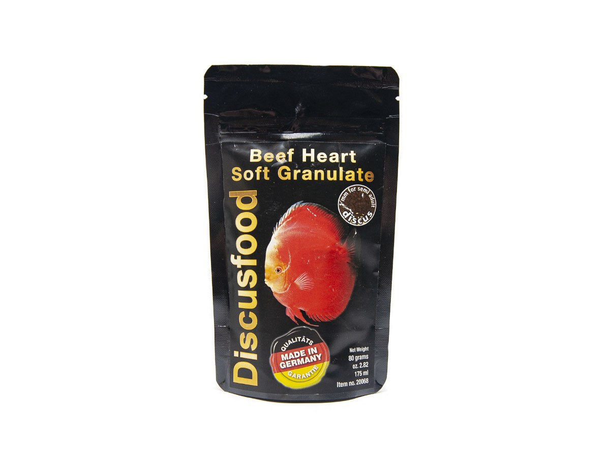 DISCUSFOOD Beef Heart Soft Granulate 80g 175ml