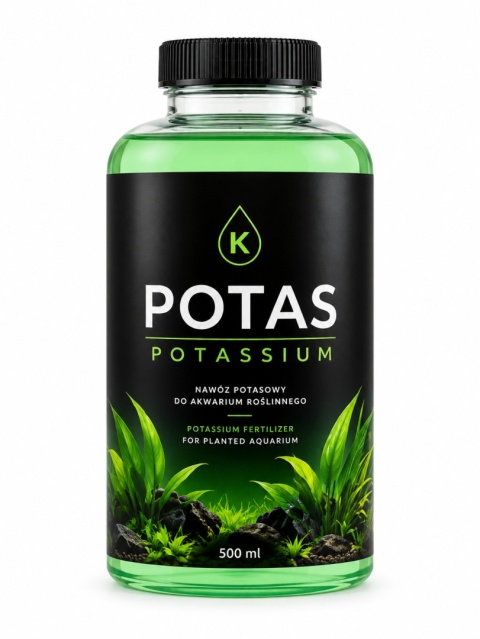 Aqua Hobby Potas 500 ml – nawóz potasowy do akwarium roślinnego