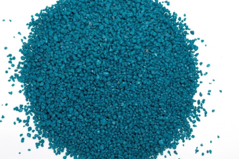 AQUAEL Aqua Decoris Żwirek Turkusowy 2–3 mm 1 kg - podłoże do akwarium