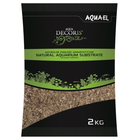 AQUAEL Decoris Żwir Kwarcowy 1,6–4,0 mm 2 kg – podłoże do akwarium