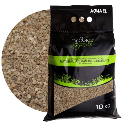 AQUAEL Decoris Żwir Kwarcowy 1,6–4,0 mm 10 kg – podłoże do akwarium