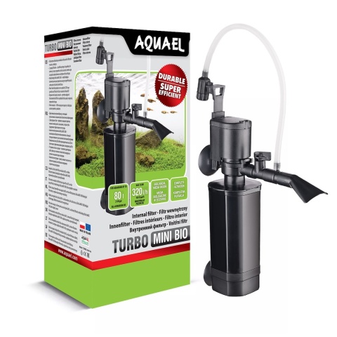 AQUAEL Turbo Mini Bio – filtr wewnętrzny do akwarium 10–80 l
