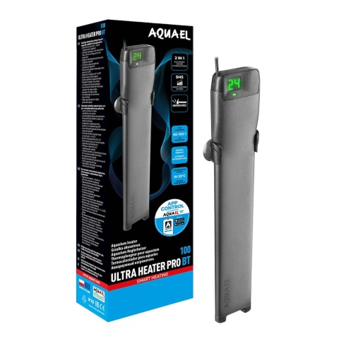 AQUAEL ULTRA HEATER PRO BT 100 W – grzałka Bluetooth 60–100 l