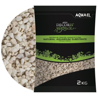 AQUAEL Żwir Dolomitowy 2–4 mm 2 kg – podłoże do akwarium, podnosi pH