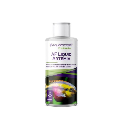 Aquaforest Liquid Artemia Freshwater 125 ml – płynny pokarm z artemią