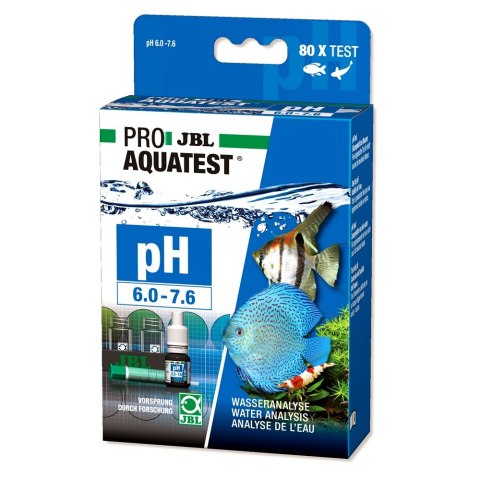 JBL PROAQUATEST pH 6.0–7.6 – kropelkowy test pH do akwarium słodkowodnego