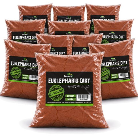 Terrario Eublepharis Dirt 10l - podłoże dla gekona lamparciego