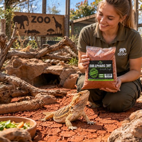 Terrario Eublepharis Dirt 2kg - podłoże dla gekona lamparciego