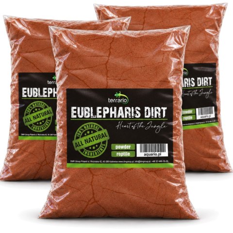 Terrario Eublepharis Dirt 3kg - podłoże dla gekona lamparciego
