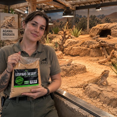 Terrario Leopard Desert 10l - podłoże pustynne dla gekonów