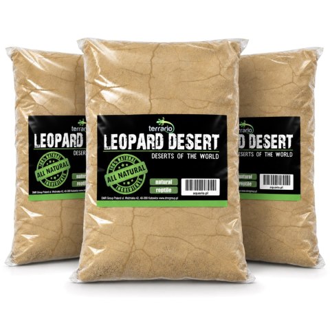 Terrario Leopard Desert 3kg - podłoże pustynne dla gekonów