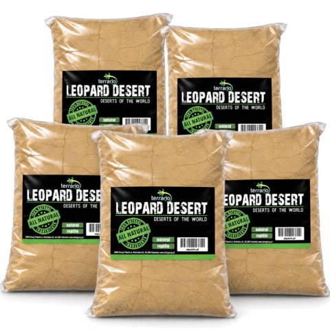 Terrario Leopard Desert 5kg - podłoże pustynne dla gekonów