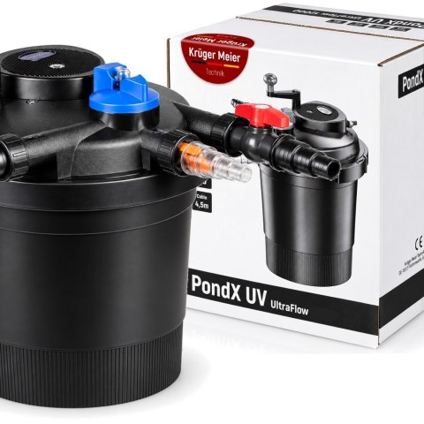 Kruger Meier PondX UV - Filtr ciśnieniowy z lampą UV do oczka 8000l
