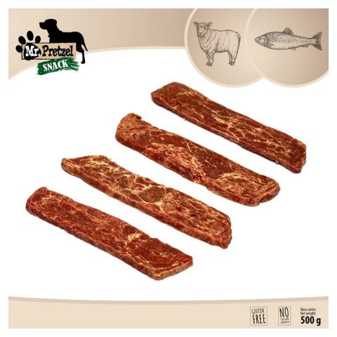 MR. PRETZEL Filet z jagnieciny i ryby 500g (MP-4056)