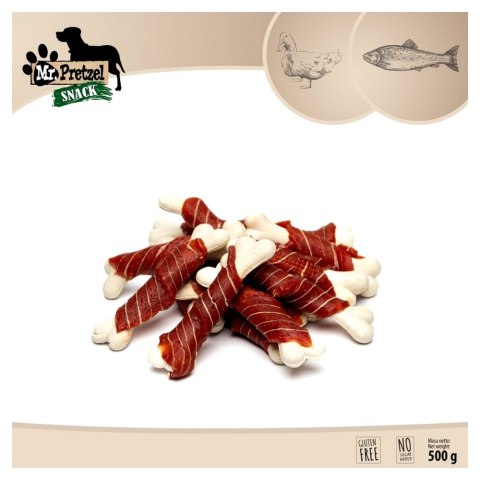 MR. PRETZEL Kostki z kaczka i dorszem 500g (MP-4065)