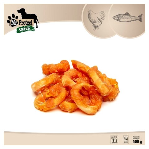 MR. PRETZEL Krazki z kurczaka i ryby 500g (MP-4062)