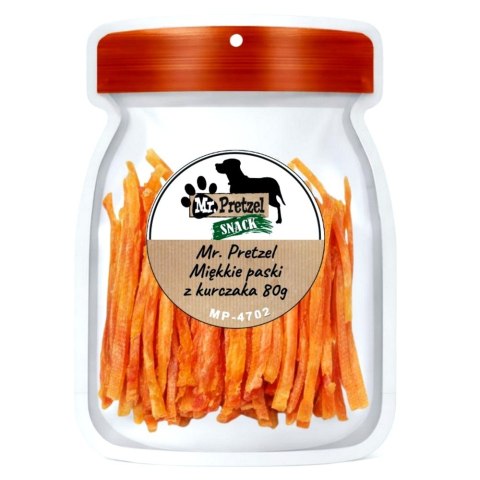 MR. PRETZEL Miekkie paski z kurczaka 80g (MP-4702)
