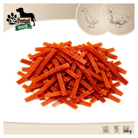 MR. PRETZEL Mini paseczki z kaczki 500g (MP-4068)
