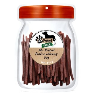 MR. PRETZEL Paski z wolowiny 80g (MP-4712)
