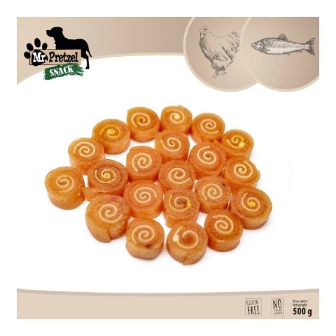 MR. PRETZEL Sushi z kurczaka 500g (MP-4008)