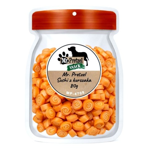 MR. PRETZEL Sushi z kurczaka 80g (MP-4708)