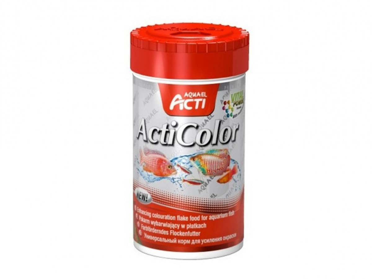 AQUAEL ACTI ActiColor 100ml pokarm wybarwiający